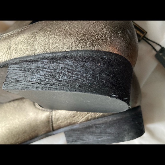 Gold booties new! - Picture 5 of 12